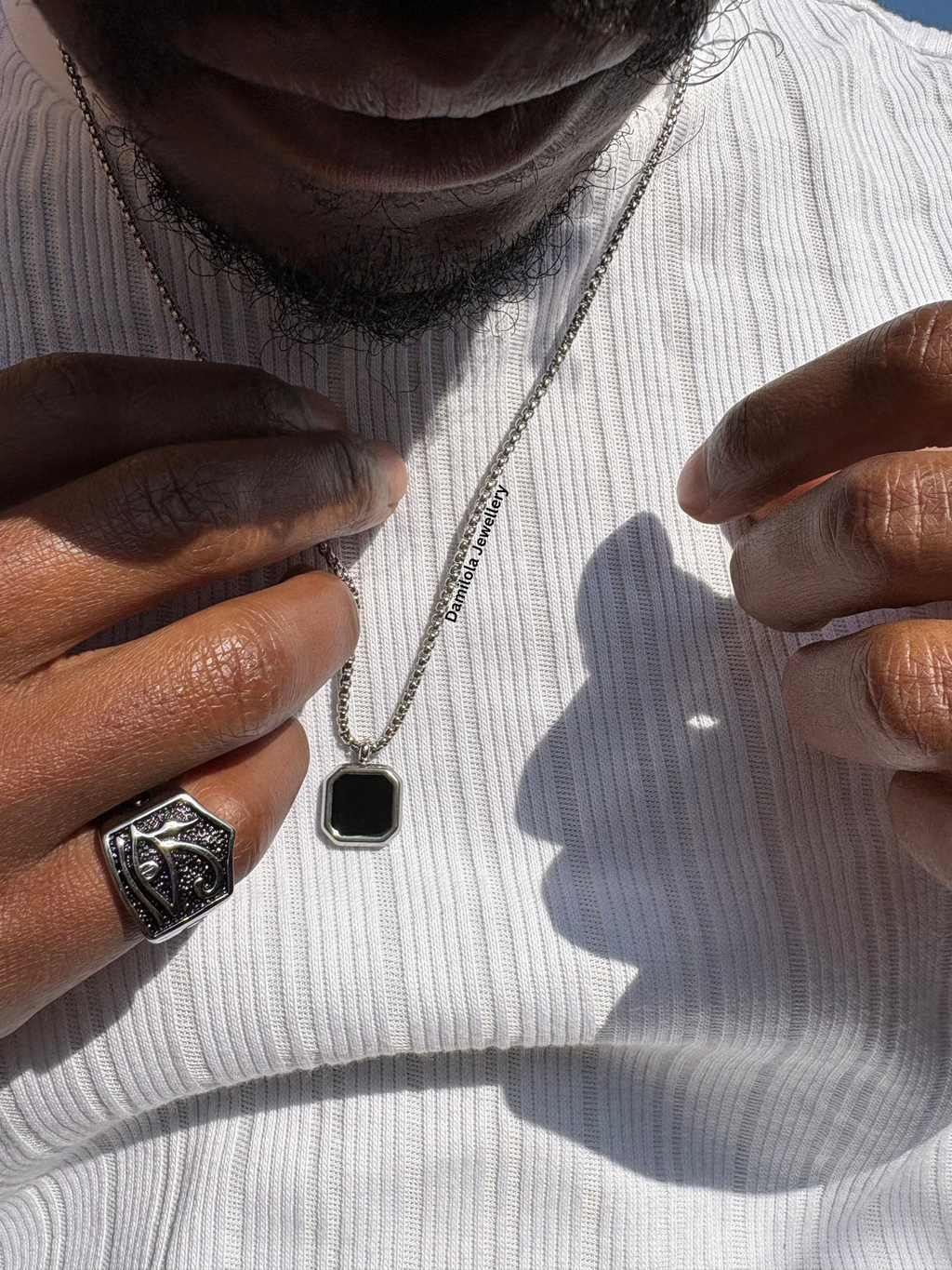 King Noir Necklace Gold/Silver