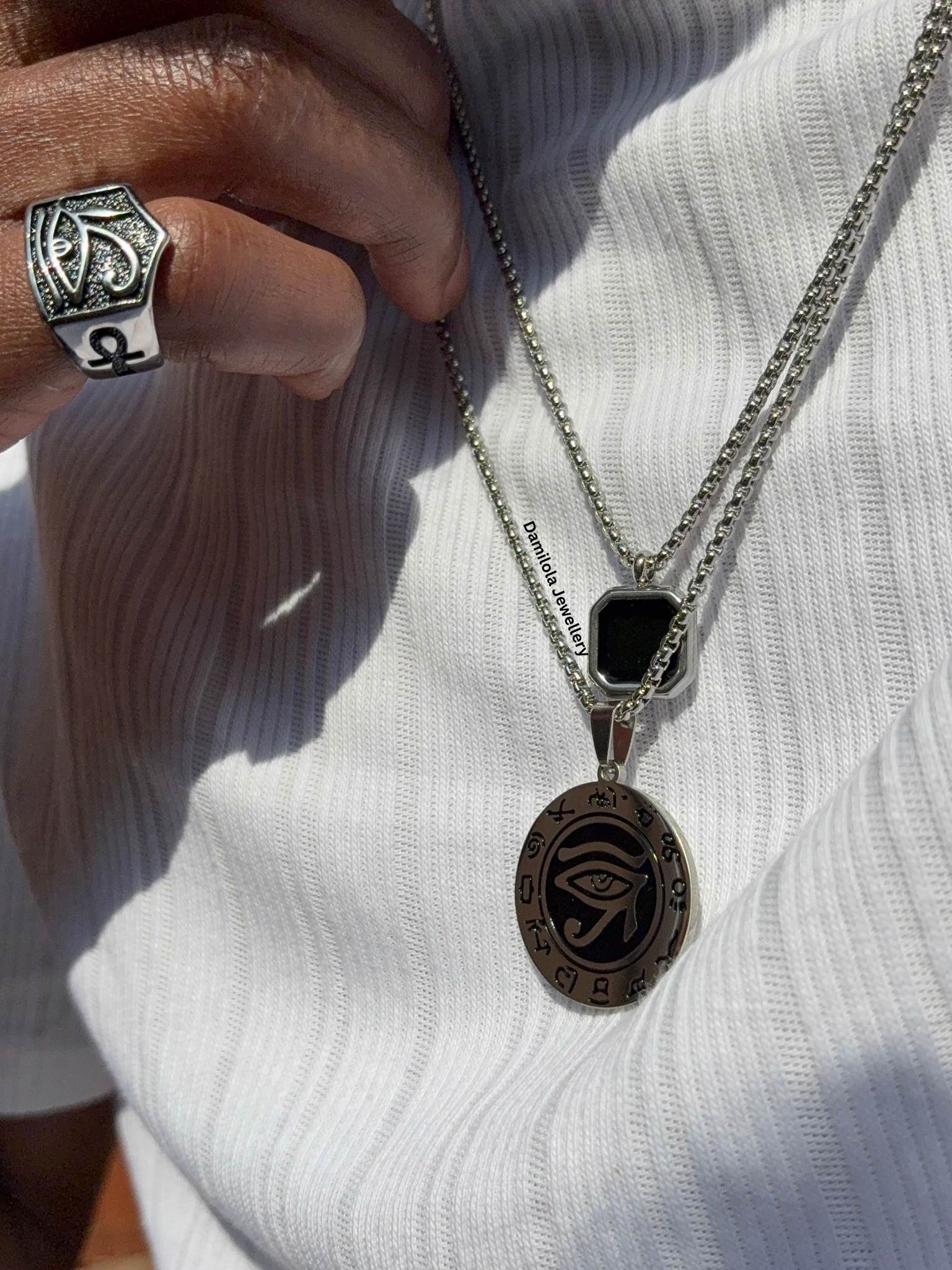 King Noir Necklace Gold/Silver